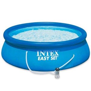 Intex Easy Set Opblaaszwembad Met Filterpomp Blauw 305 Cm