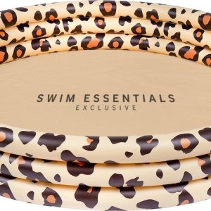 Swim Essentials Baby zwembad Panterprint Bruin 150 cm - babyzwembad - vakantie - babyzwemmen