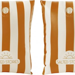 Zwembandjes bold stripes brown sugar | Zwembandjes baby - Zwembandjes peuter - Salted Stories2-6 jaar