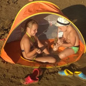 Baby Strand Tent Draagbare Schaduw Zwembad UV Bescherming Zon Onderdak Voor Baby Outdoor Speelgoed Kind Zwembad Speelhuis Tent speelgoed