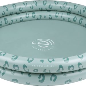 Swim Essentials Opblaasbaar Zwembad - Baby & Kinder Zwembad - Groen Panterprint - Ø 100 cm